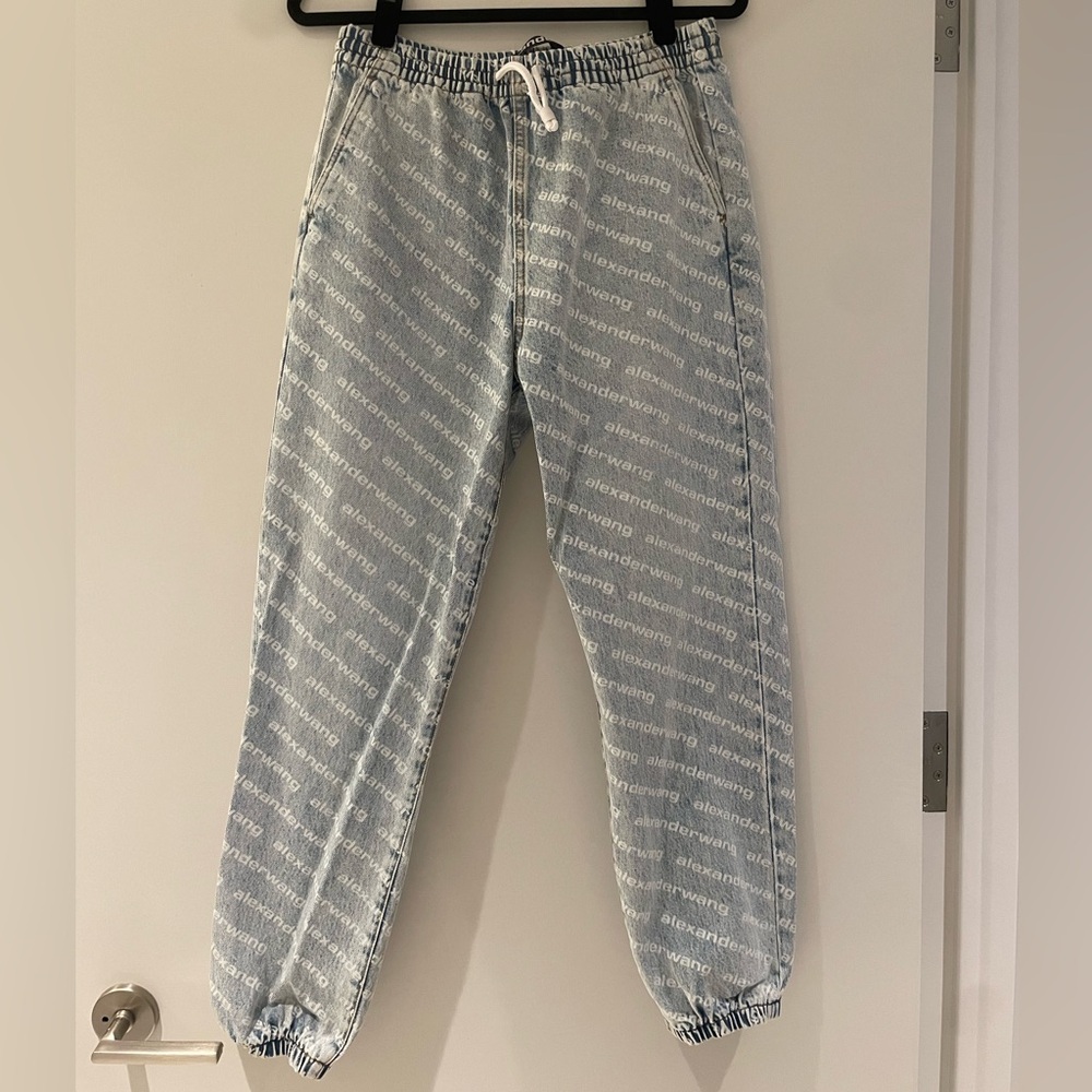 Alexander Wang denim jogger